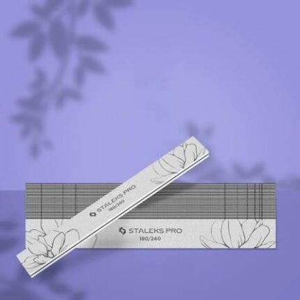 STALEKS EXPERT 20 Пряма мінеральна пилка для нігтів, 100/180 гріт (25 шт) (Copy) (Copy)